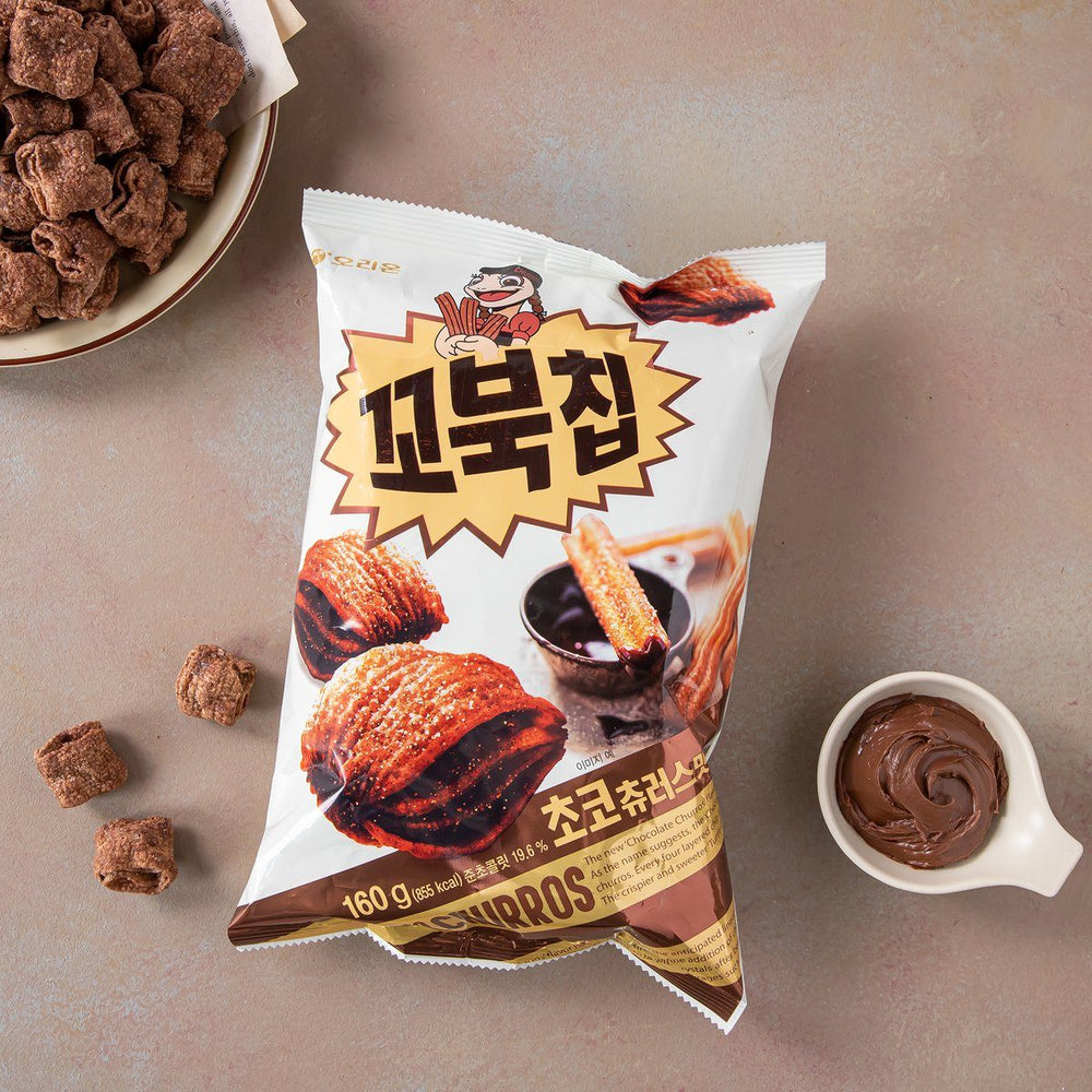 Kkobukchip Choco churus 꼬북칩 초코츄러스맛 | Orion