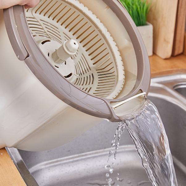 Circular Spin Dry Mop with Bucket 원형 통돌이 물걸레 밀대청소기 | MS Living Korea