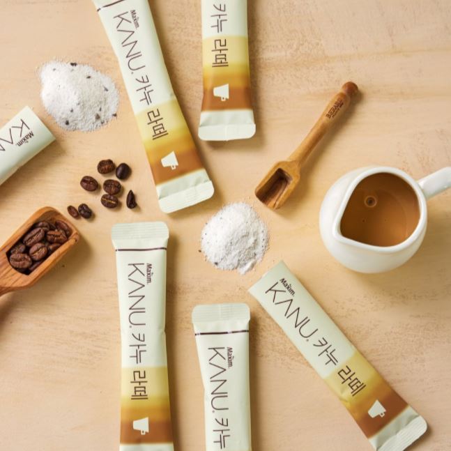 Maxim Kanu Coffee Kanu Latte 카누 라떼 (10 sticks) | Dong Suh