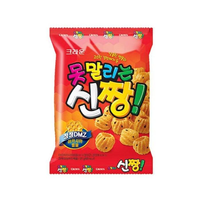 Shinzzang Honey Sesame Snack 못말리는 신짱 (120g) | Crown