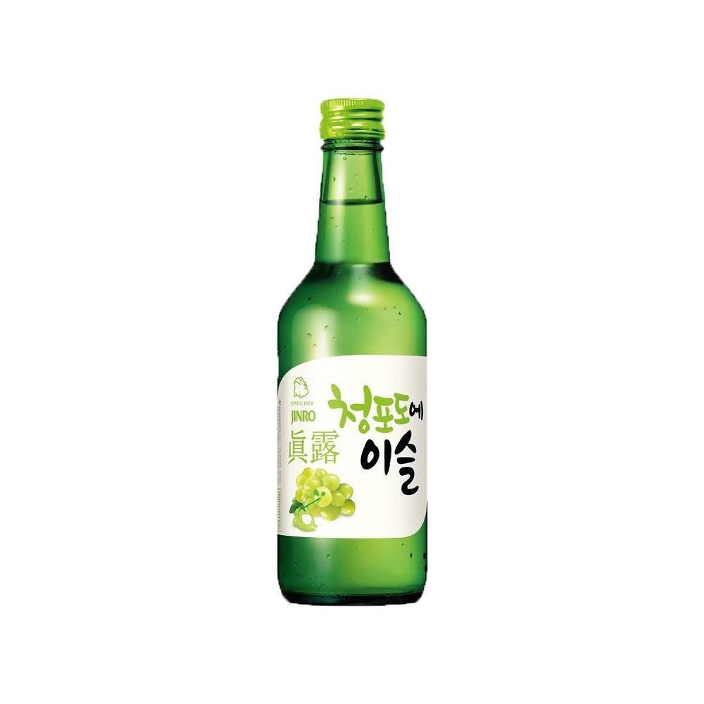참이슬 소주 청포도맛 360 ml Chamisul Soju Green Grape | Jinro