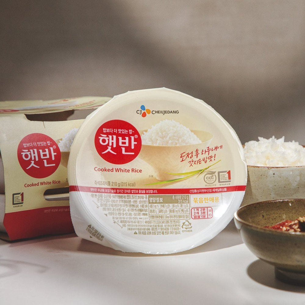 Microwaveable Cooked Rice (210g x 3pcs) 햇반