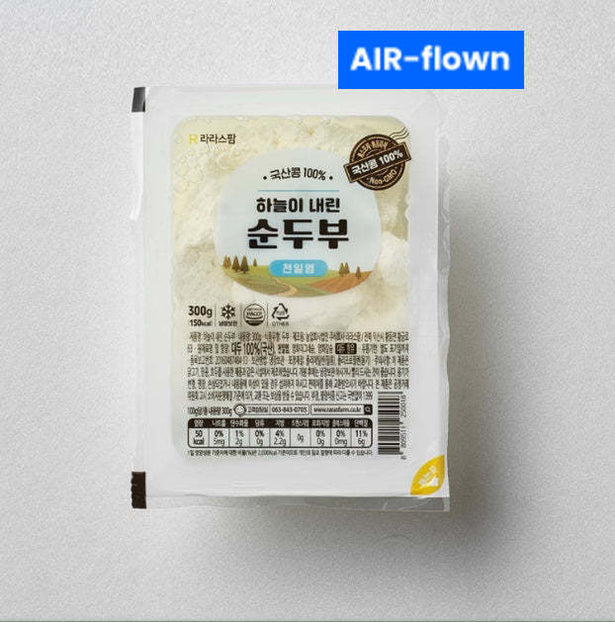 하늘이 내린 순두부 300g 100 % Korean Bean Soft Tofu  | 라라스팜