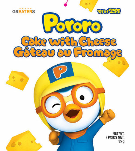 Pororo Cheese Cake 35g 뽀롱뽀롱 뽀로로 치즈 케이크