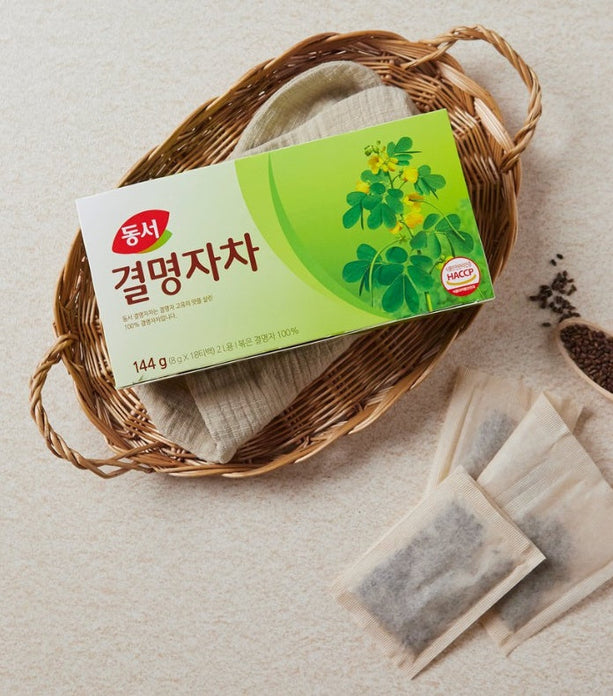 Cassia Seed Tea 144g(18T) 동서 결명자차 티백 | Dongshu