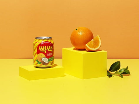 Orange Juice 롯데 쌕쌕 오렌지 238ml l Lotte