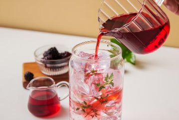 Black Raspberry Vinegar Drink 홍초V복분자 900ml | Chungjungone