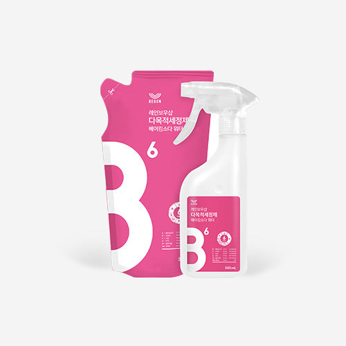 All Purpose Cleaner Baking Soda Water 500ml  다목적세정제 베이킹소다 워터 | Rebow