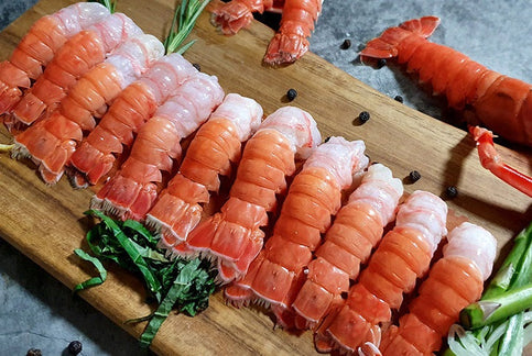 Frozen Red Banded Jeju Lobster Meat 100g 제주 자연산 딱새우 살