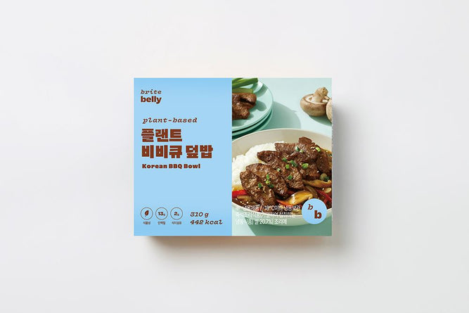 [Vegan] Korean BBQ Bowl 297g 플랜트 비비큐 덮밥