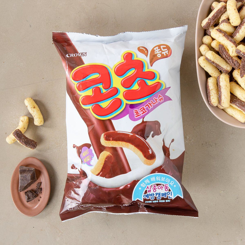 ข้าวโพด Cho Snack 콘초 (66g) | มงกุฎ
