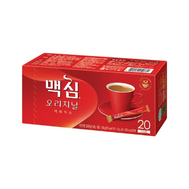 Maxim Original Mixed Coffee 맥심 오리지널 커피믹스 (20 Sachets) | Dong Suh