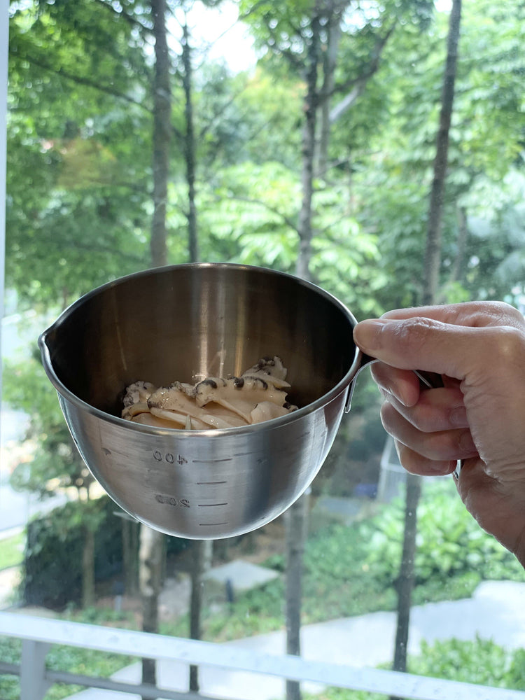 ถ้วยตวงสแตนเลสที่มีการจัดการ (3 ขนาด) ที่ทำในเกาหลี | Hauls Home