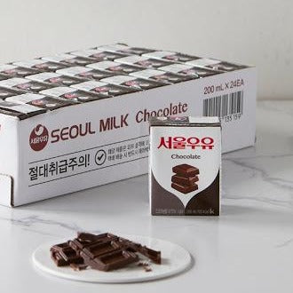 ช็อคโกแลตนม초코우유 (200ml) | นมโซล