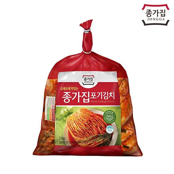 Poggi Kimchi 1KG 종가집 포기김치 | JONGGA