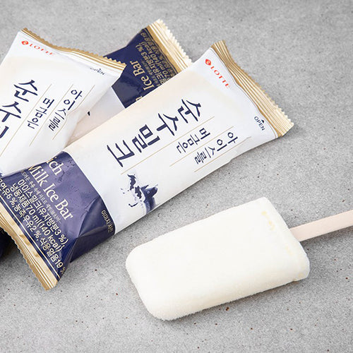 Pure Milk Bar 롯데 순수우유 | Lotte