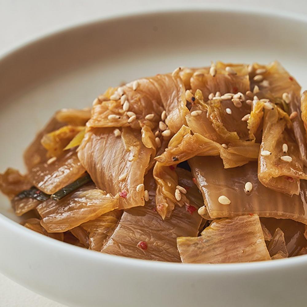 Ripened Kimchi, Stir-Fried with Perilla Oil 묵은지 들기름 볶음 150g | Namdo