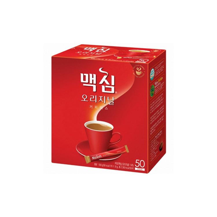Maxim Original Mixed Coffee 맥심 오리지널 커피믹스 590g (50 Sachets) | Dong Suh