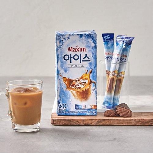 Maxim Iced Mixed Coffee 맥심 아이스 커피믹스 (20 Sachets) | Dong Suh
