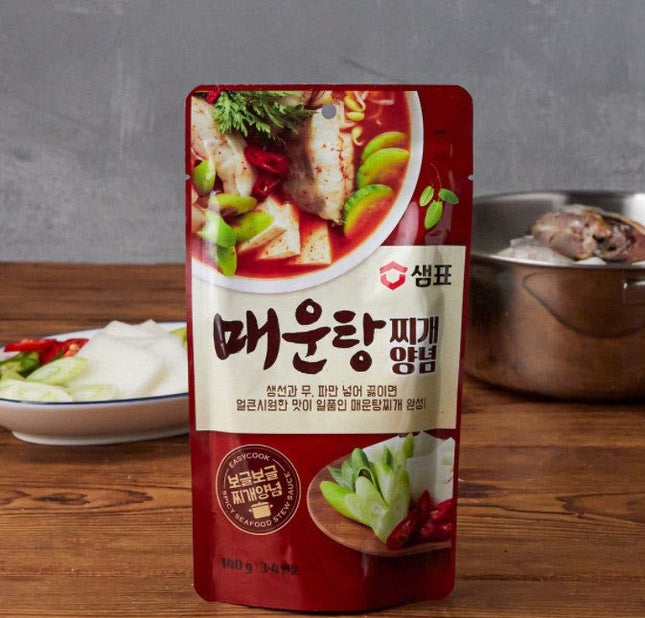 Spicy Seafood Stew Sauce 140g 3-4servings 샘표 매운탕찌개 양념 | Sempio