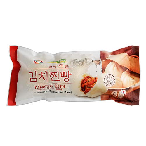 모란각 김치 찐빵 4입 / KIMCHI BUN 4 PCS - SING SING MART