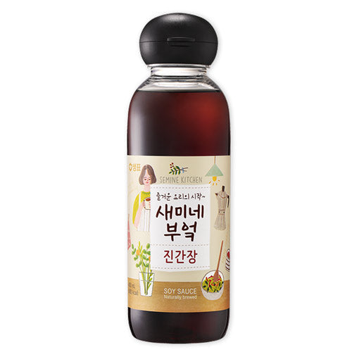 샘표 새미네 부엌 진간장 450/830ml / Sempio Semine Kitchen Soy Sauce Jin 