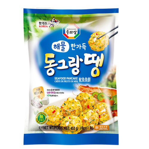 동그랑땡 해물 한가득 / SEAFOOD PANCAKE 453g - SING SING MART