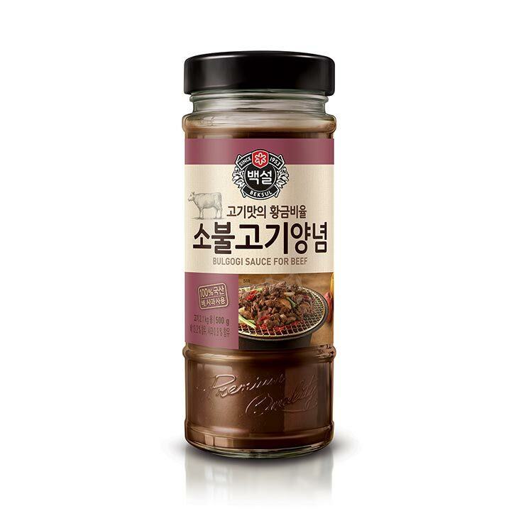 백설 소불고기 양념500g 840g / CJ Bulgogi Sauce For Beef 