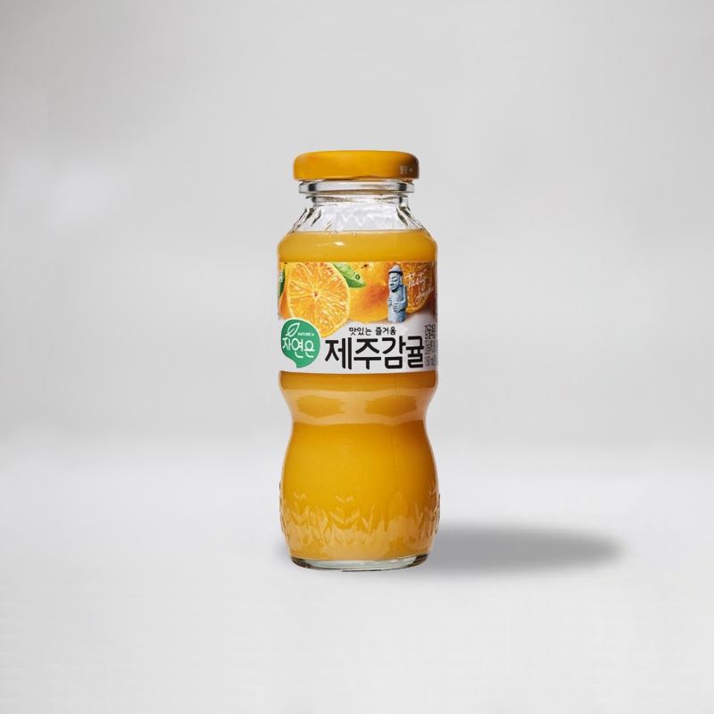 Tasty Jeju Orange Juice 자연은 제주감귤 180ml | Woongjin