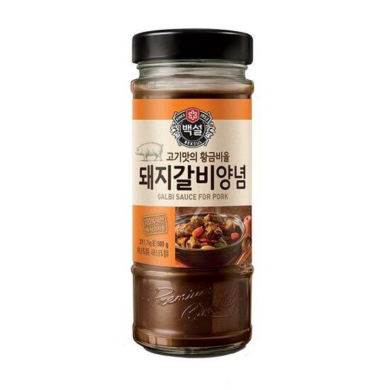 백설 매콤한 돼지 불고기 양념 290g, 500g / CJ Spicy Bulgogi Sauce For Pork
