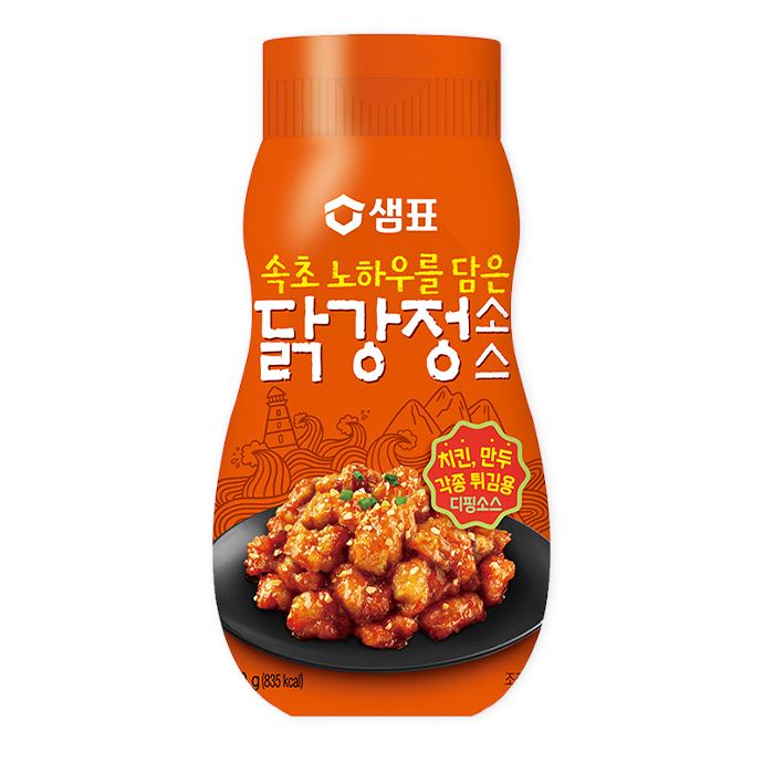 샘표 속초 닭강정 소스 Sokcho Fried Chicken Sauce 360g 