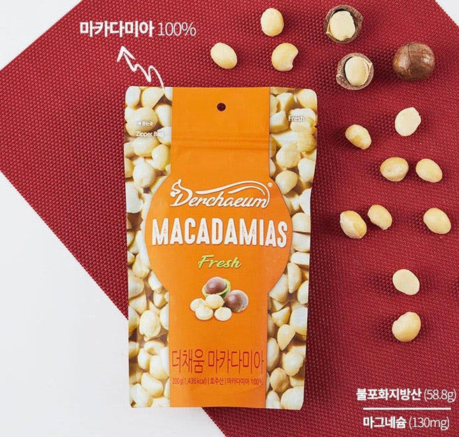 Macadamia Nuts 200g 더채움 마카다미아