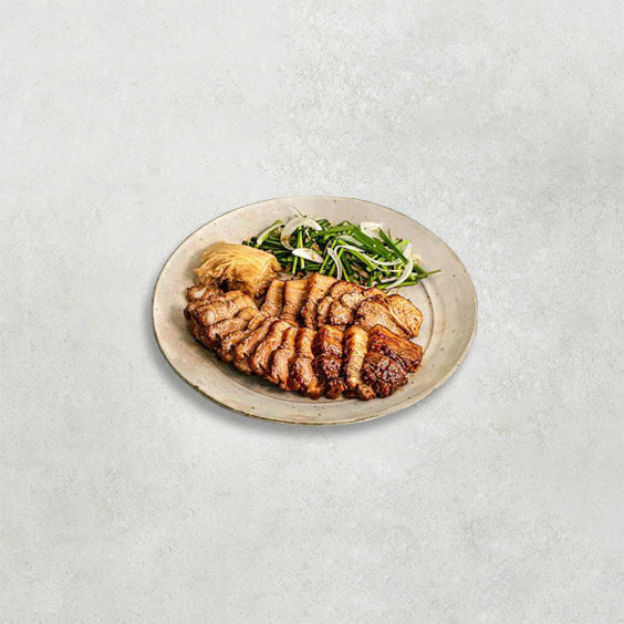 쌈장 숙성 삼겹살 500g Seasoned Pork Belly with Ssamjang | The BlueBasket