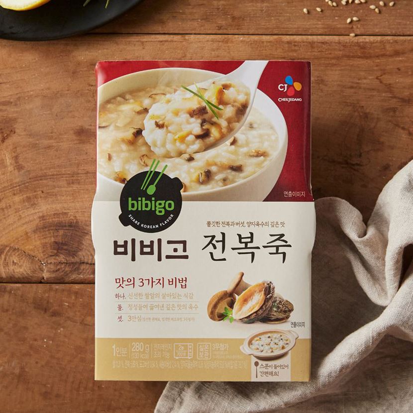 Abalone Porridge 비비고 전복죽 280g | CJ Bibigo