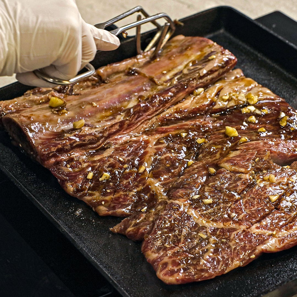 US Prime Beef สั้นซี่โครงที่มีกระดูกขนาดใหญ่소왕갈비 (700 กรัม) | บลูบาสกี