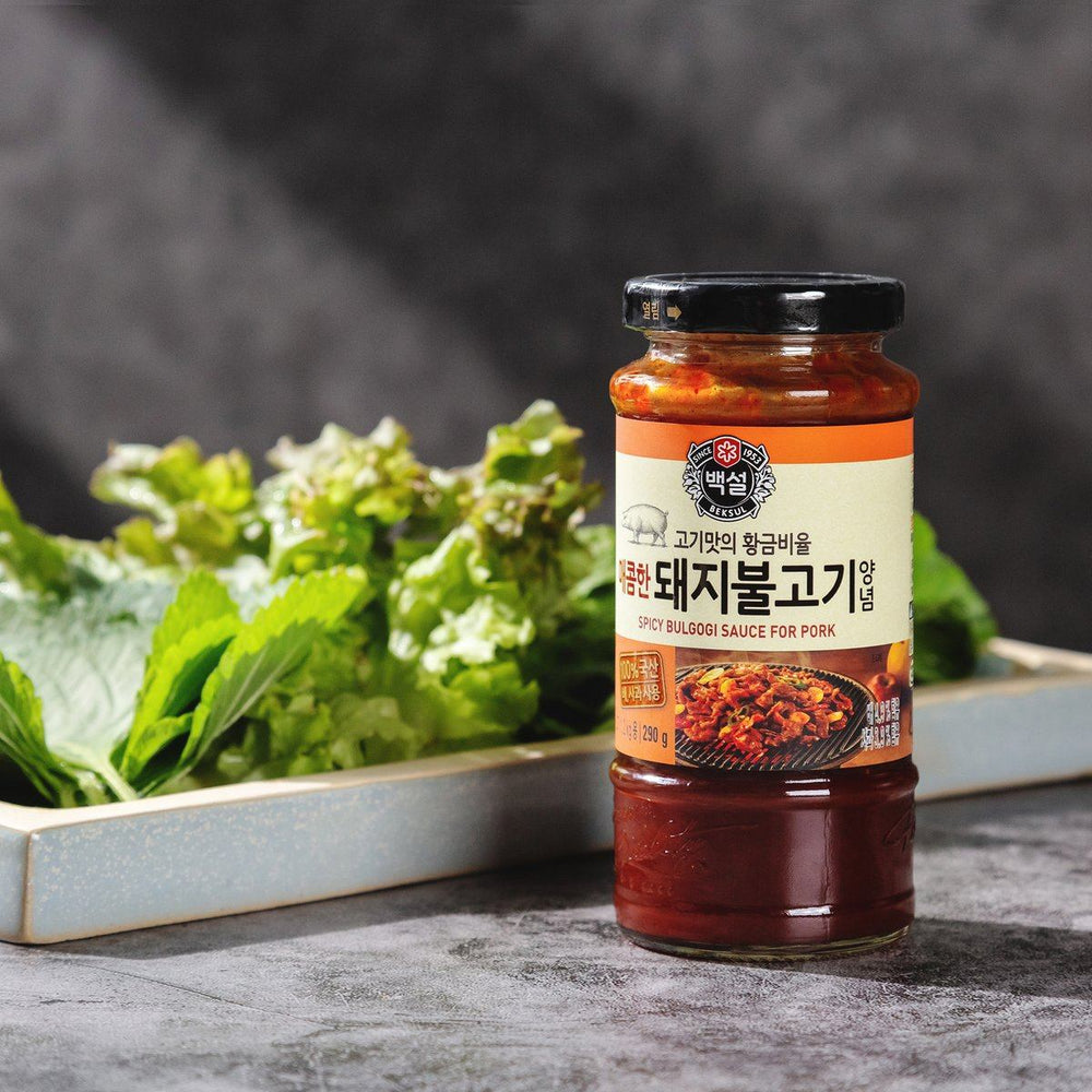 Korean Pork Bulgogi Marinate Sauce 돼지불고기양념 (290g) | CJ Baeksul
