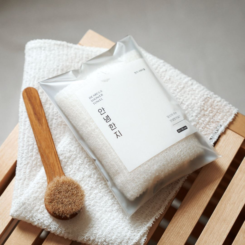 Gentle Exfoliating Shower Loofah Towel 1pc | Dearcus