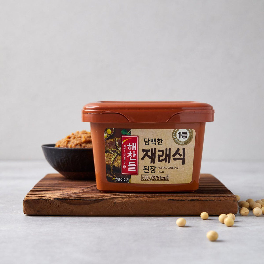 Traditional Korean Soybean Paste Doenjang 재래식된장 (500g) | Haechandle