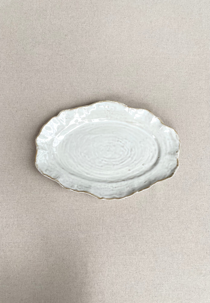 Oval Platter (1pcs) Yarnnakarn 야나칸 오발 플레터