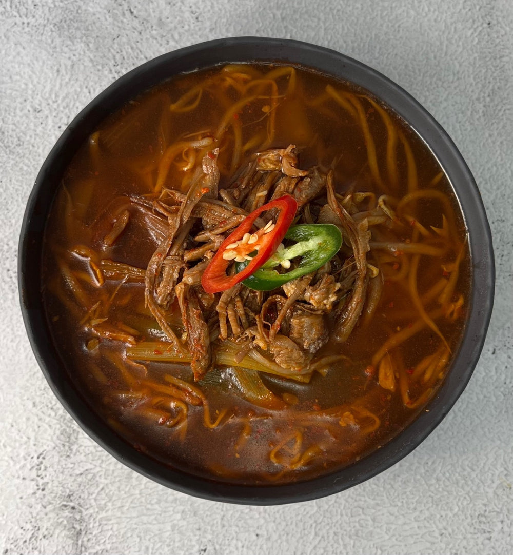 [슈퍼스타K] 육개장 2-3인분 800g Yukgaejang (Spicy Beef &  Vegetable Soup)