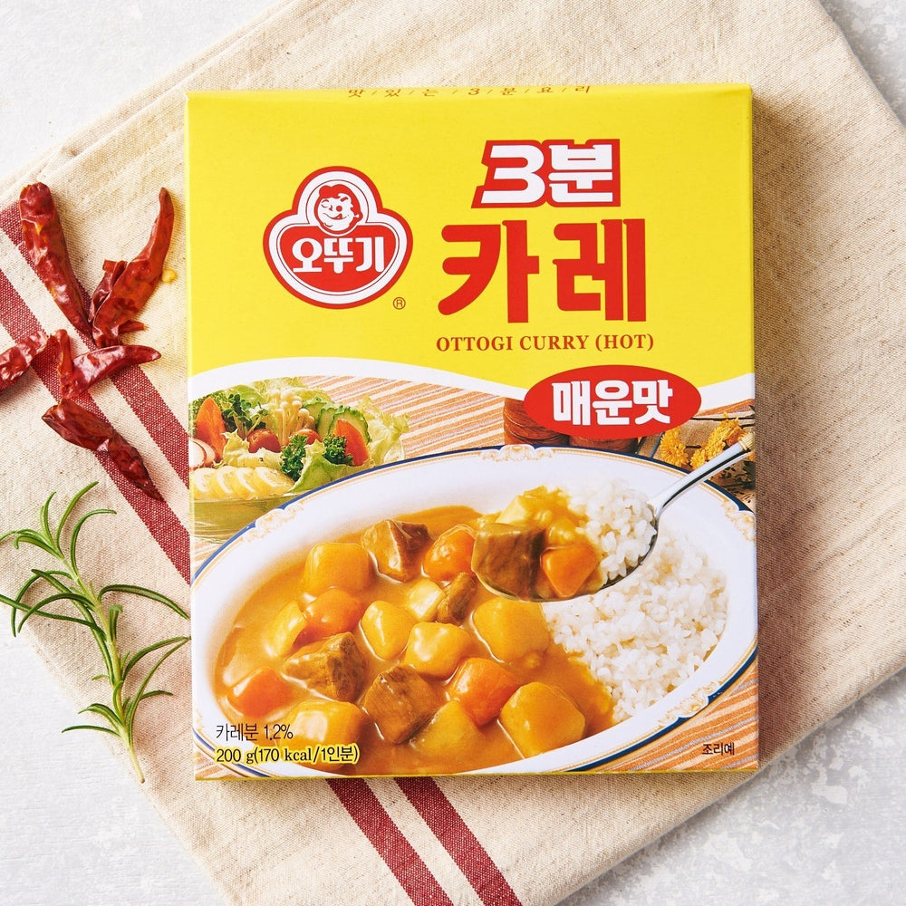 แกงกะหรี่ Spicy Spicy รสเผ็ด 3 นาที (200 กรัม) | Ottogi