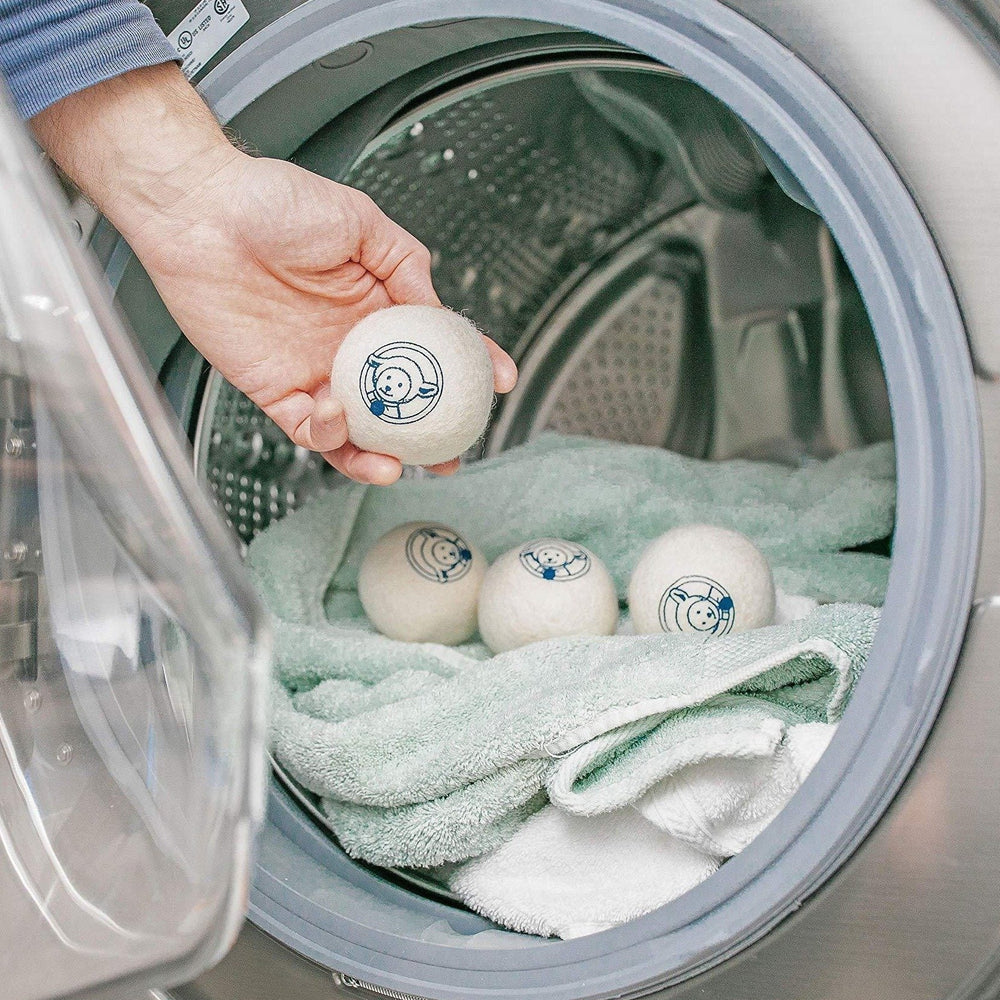 Laundry Wool Dryer Balls 울드라이어볼 (4 pcs) | Nellie's