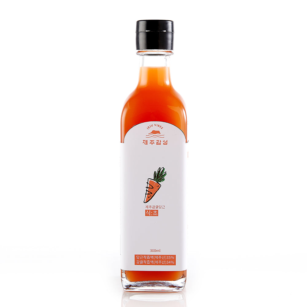 JEJU Mandarin Carrot Vinegar 제주 감귤 당근 식초 300ml | JEJU VIBE