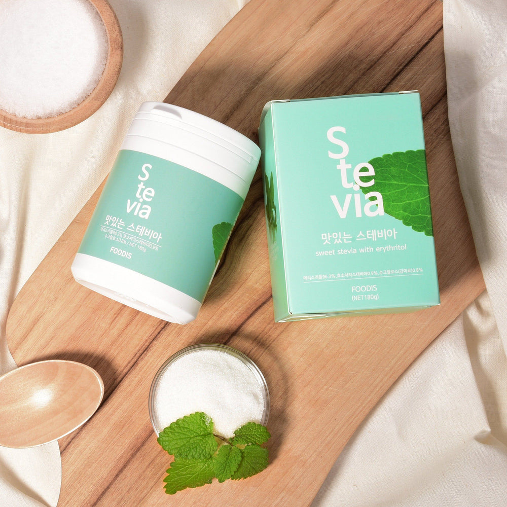 STEVIA 스테비아ที่น่าตื่นตาตื่นใจ (เปลี่ยนน้ำตาลแคลอรี่) | อำเภอ