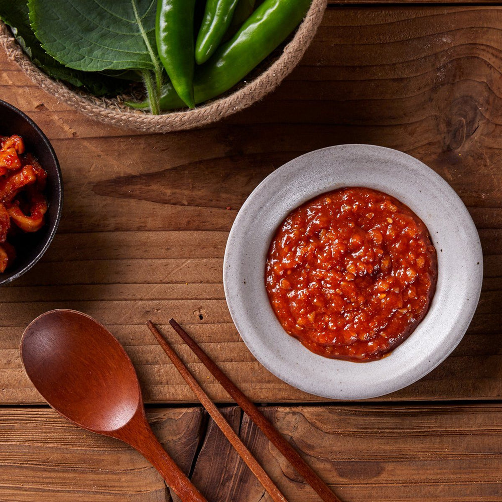 Ssamjang Korean BBQ Dipping Sauce 사계절쌈장 | Haechandle
