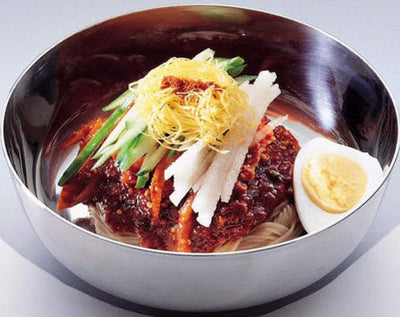 Cold Noodles(Spicy Bibim) 3serving 1.14kg 모란각 비빔 회냉면