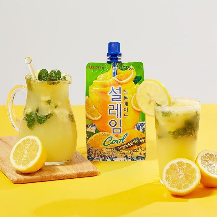 Snow Ice Lemonade 설레임 레몬에이드 | Lotte