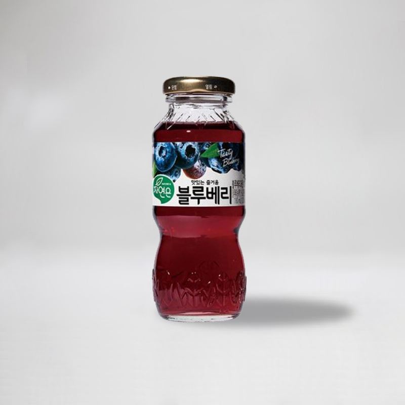Tasty Blueberry Juice 자연은 블루베리 180ml | Woongjin