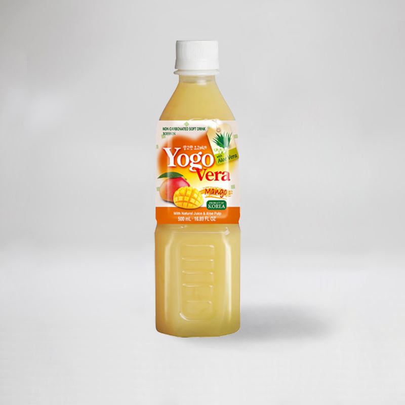 7 Types of Yogovera Aloe Vera Drink 500ml 요고베라 알로에 쥬스 7종