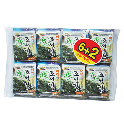 생 재래 조선 김 5g 8입 Seasoned Seaweed 8packts